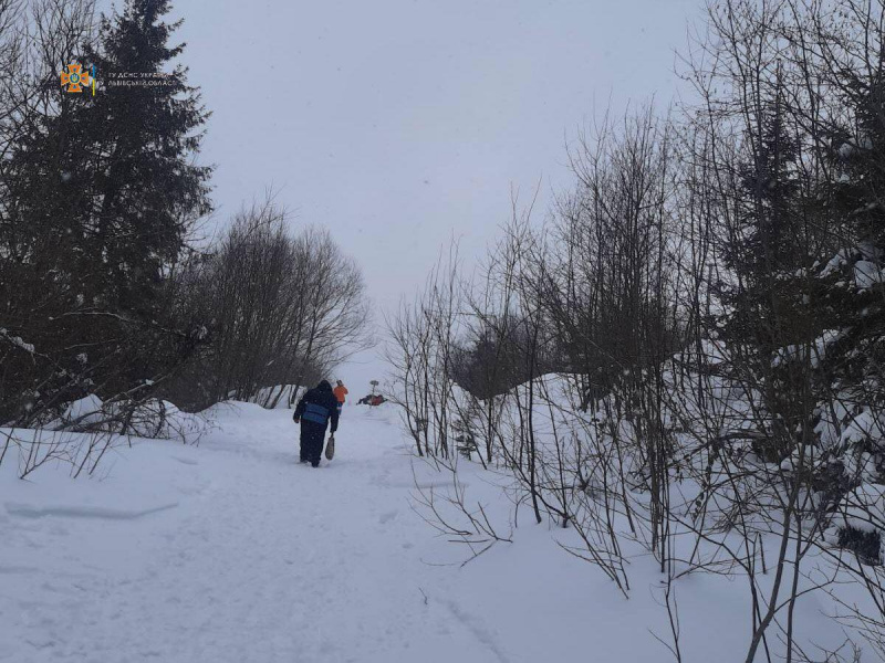 Во Львовской области в горах остановился подъемник: спасли семеро туристов, среди которых ребенок - 1 - изображение
