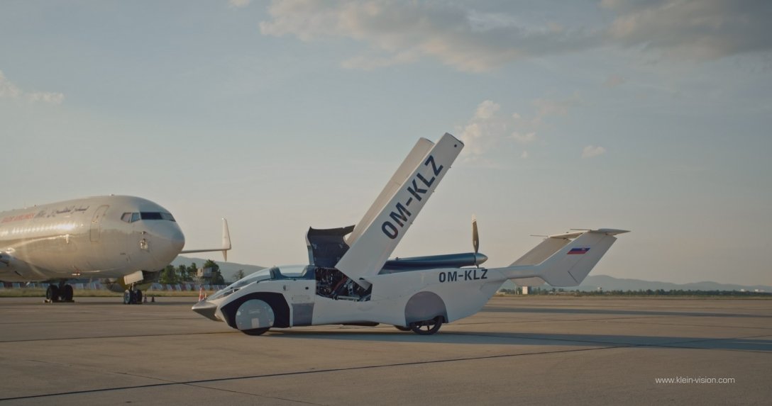 В Словакии прошел сертификацию первый летающий автомобиль (видео) - 1 - изображение