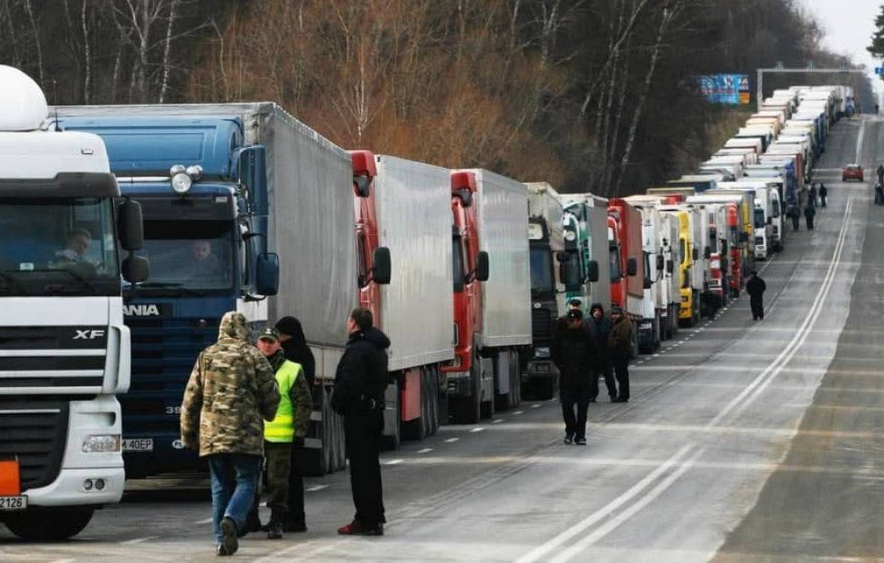 РБ вводит запрет на въезд авто, зарегистрированых в ЕС