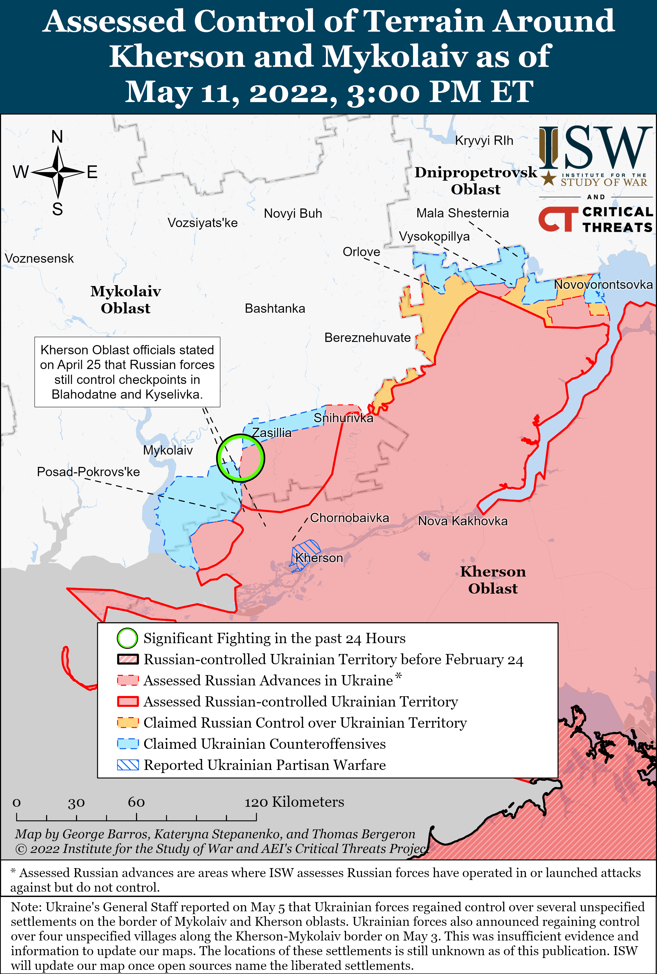 ISW: войска РФ могут возобновить наступление для захвата всей Херсонщины - 2 - изображение