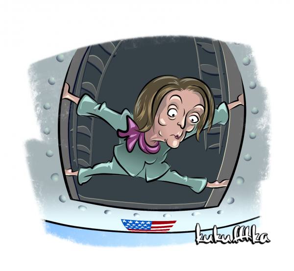 Нэнси Пелоси и её полёт на Тайвань: Сеть отреагировала мемами и карикатурами - 3 - изображение