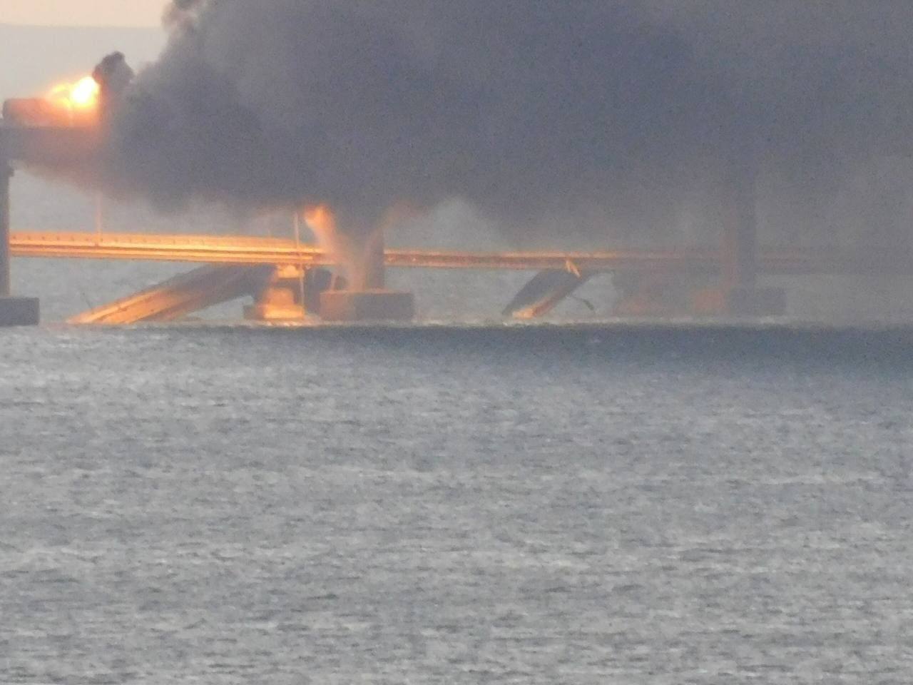 Взрыв на Крымском мосту: что известно (фото, видео) - 1 - изображение