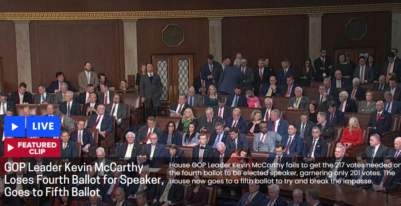 Палата представителей в Конгрессе США в четвёртый раз не смогла избрать нового спикера - 1 - изображение