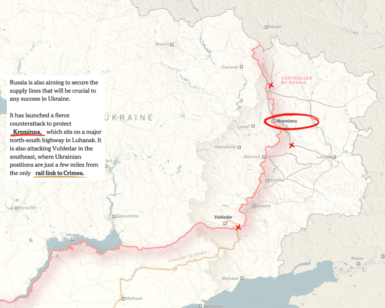 NYT: Россия может открыть новый фронт в двух областях для отвлечения ВСУ от Донбасса (инфографика) - 3 - изображение