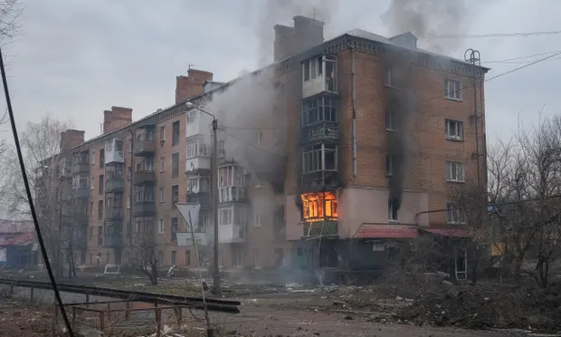 The Guardian: Бахмут горит, повсюду пожары, а россияне почти захватили город - 2 - изображение
